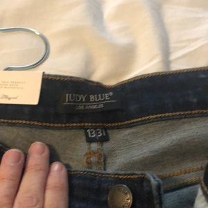 Just blue mid rise skinny jeans